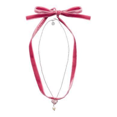 miu miu heart necklace